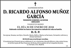 Ricardo Alfonso Muñoz García